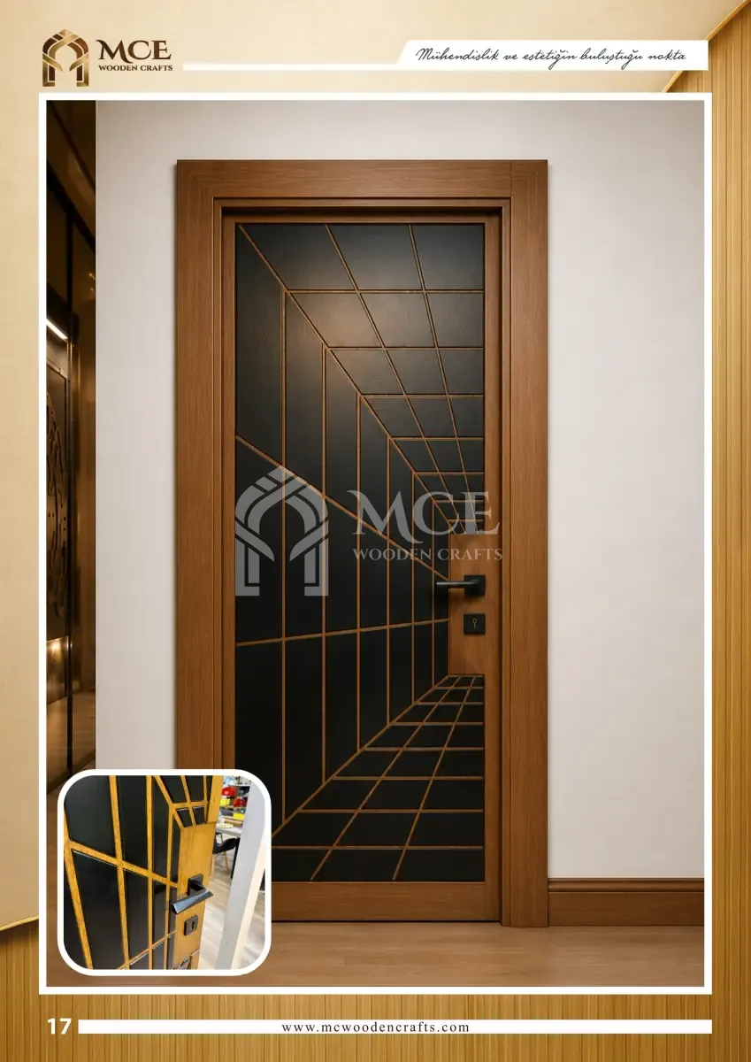 Luxury Kundekari Wooden Door - Model 17