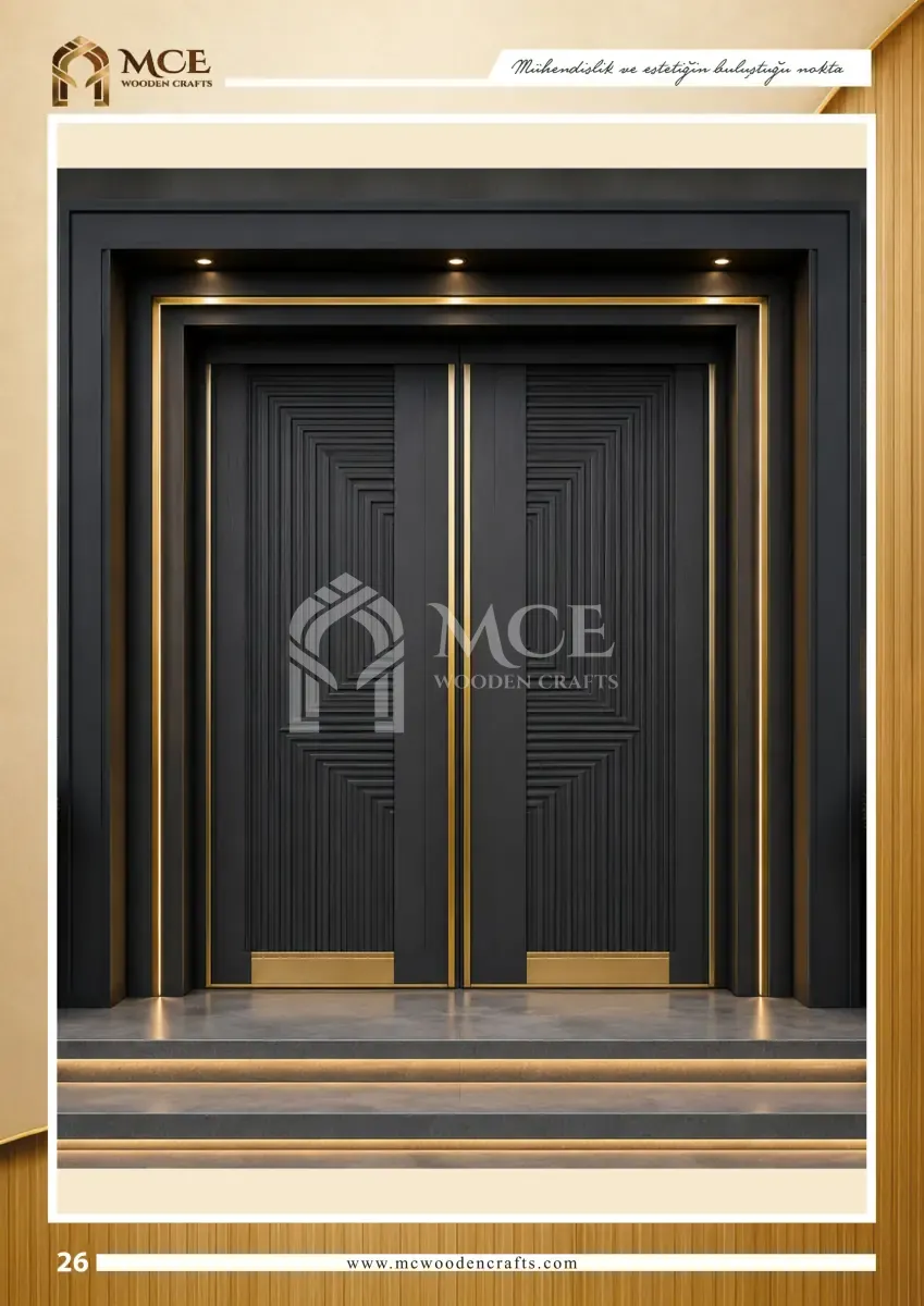 Luxury Kundekari Wooden Door - Model 26