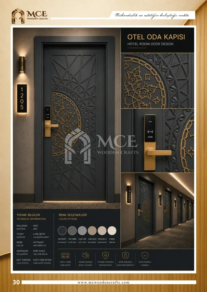 Luxury Kundekari Wooden Door - Model 30