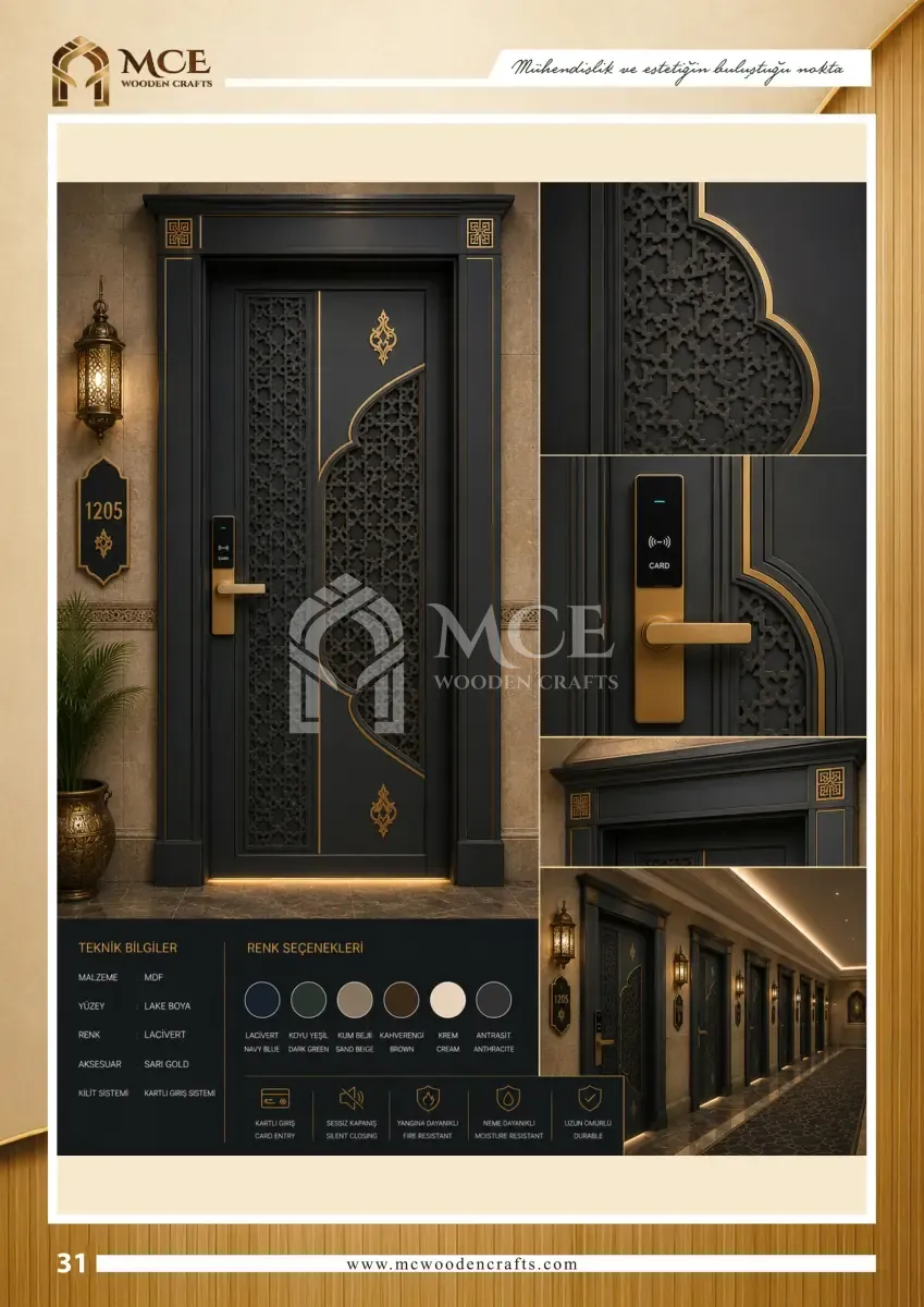 Luxury Kundekari Wooden Door - Model 31